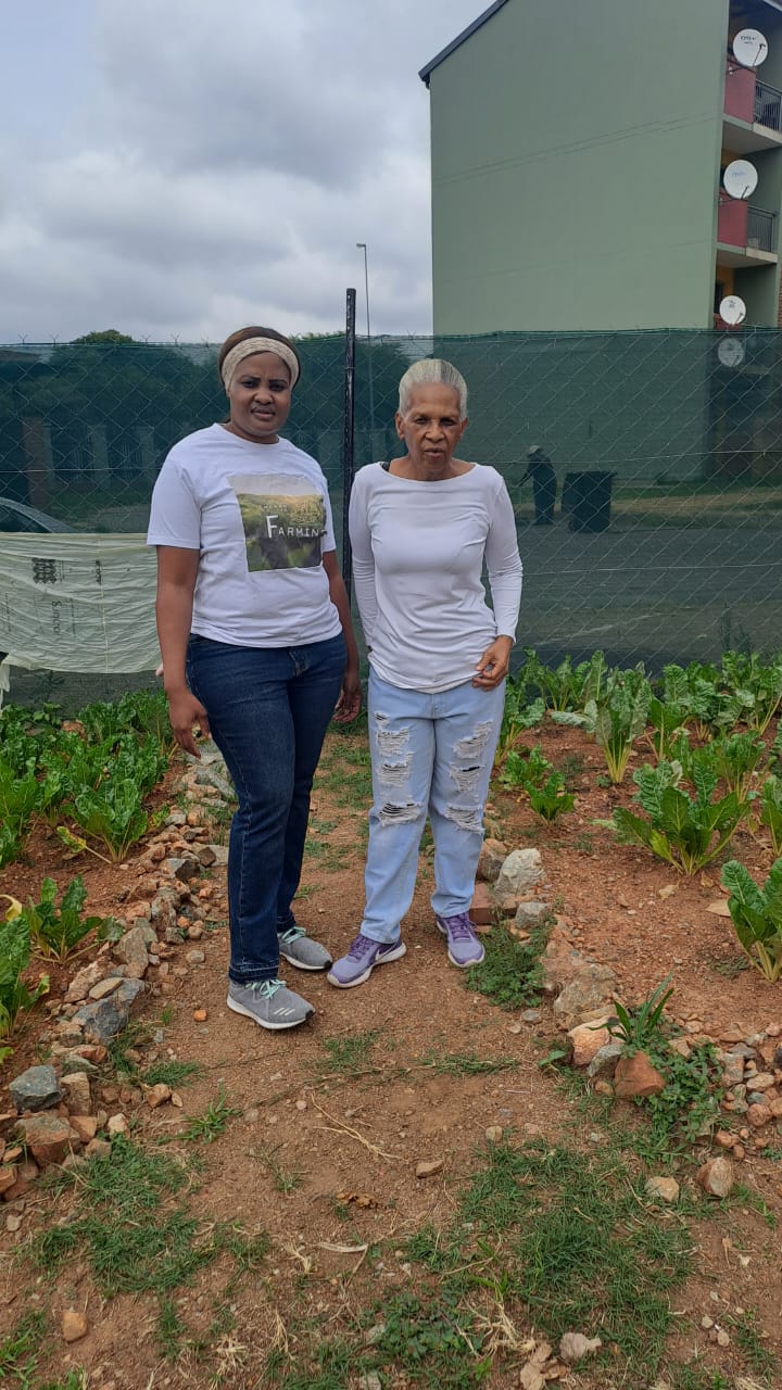 Women in farming – vegetable garden